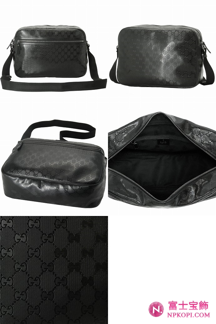 GUCCI/グッチ GG IMPRIMEEコーティングGGインプリメ柄ショルダーバッグ 211107 FU4CR 1000 